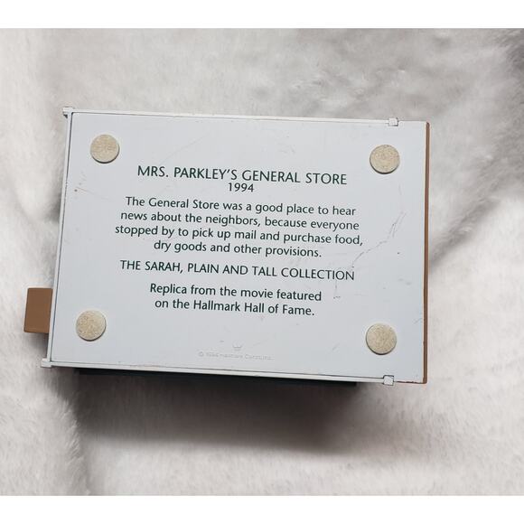 Hallmark Sarah Plain and Tall Prairie House  Collection 1994 Set Vintage Decor - Picture 10 of 10